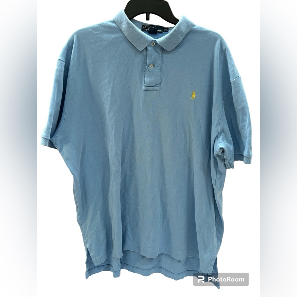 Polo by Ralph Lauren Light‎ Blue Polo Shirt XL